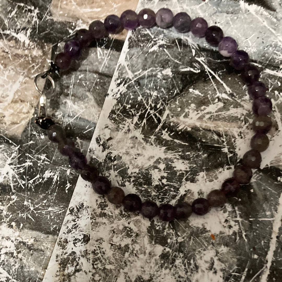 Amethyst bracelet