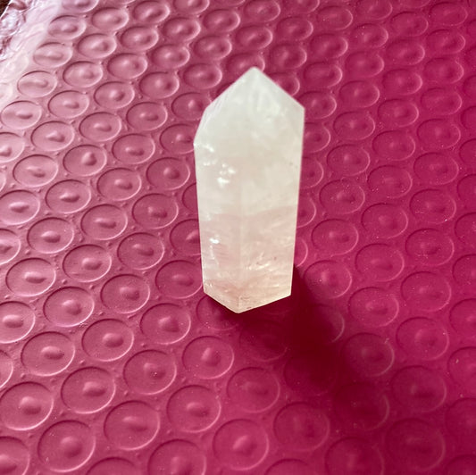Rose quartz pendant